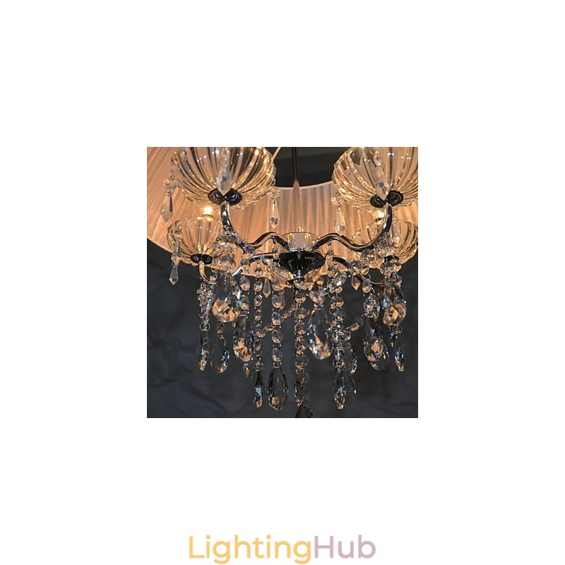 Dainty Chic 5 Lights Pendant Pattern With Blossom
