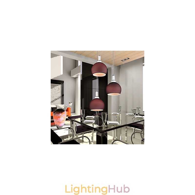 Modern Contemporary Mini Style Electroplated Pendant Light