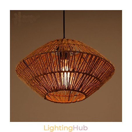 The Americange Hand Woven Rope Chandelier The Americange Hand Woven Rope Chandelier