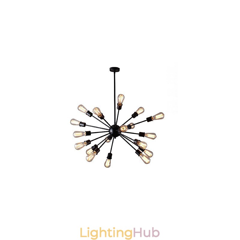 Modern 20 Light Pendant Light in Radial Feature