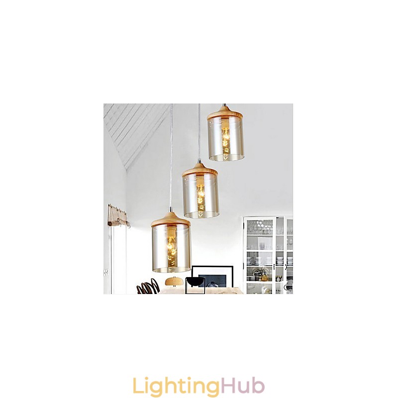 Glass Art small Pendant lamp light