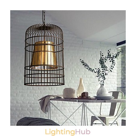 Chandelier Rustic Lodge Drum Metal Chandelier Rustic Lodge Drum Metal