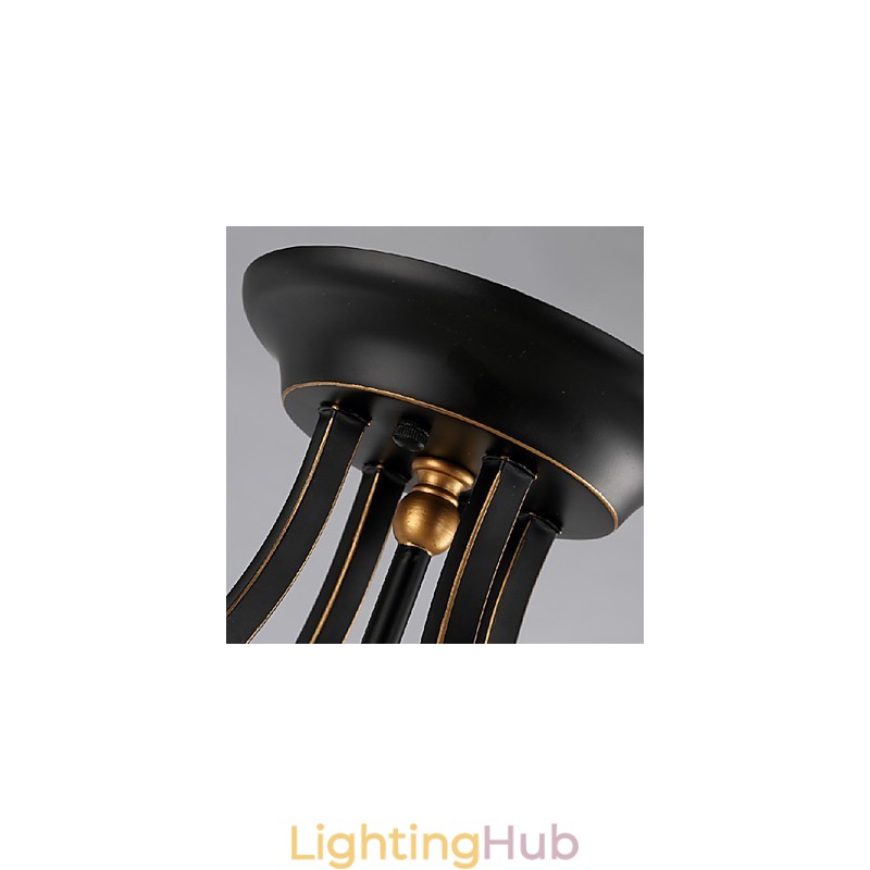 Modern Contemporary Mini Style Electroplated Metal Chandelier