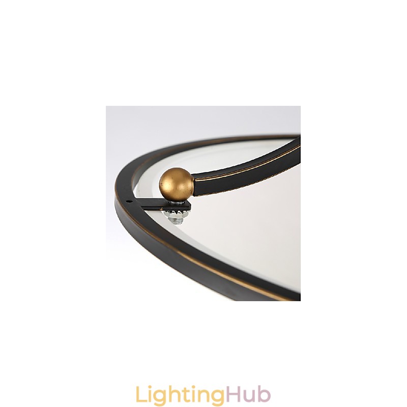 Modern Contemporary Mini Style Electroplated Metal Chandelier