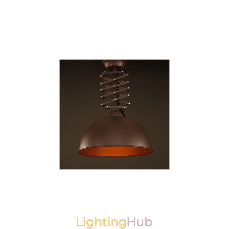 Lamp Shade Black Wrought Iron Flexible Chandelier Industrial Warehouse Cafe Lid Shade Chandelier