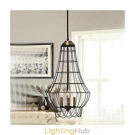Country Mini Style Painting Metal Pendant Light Country Mini Style Painting Metal Pendant Light