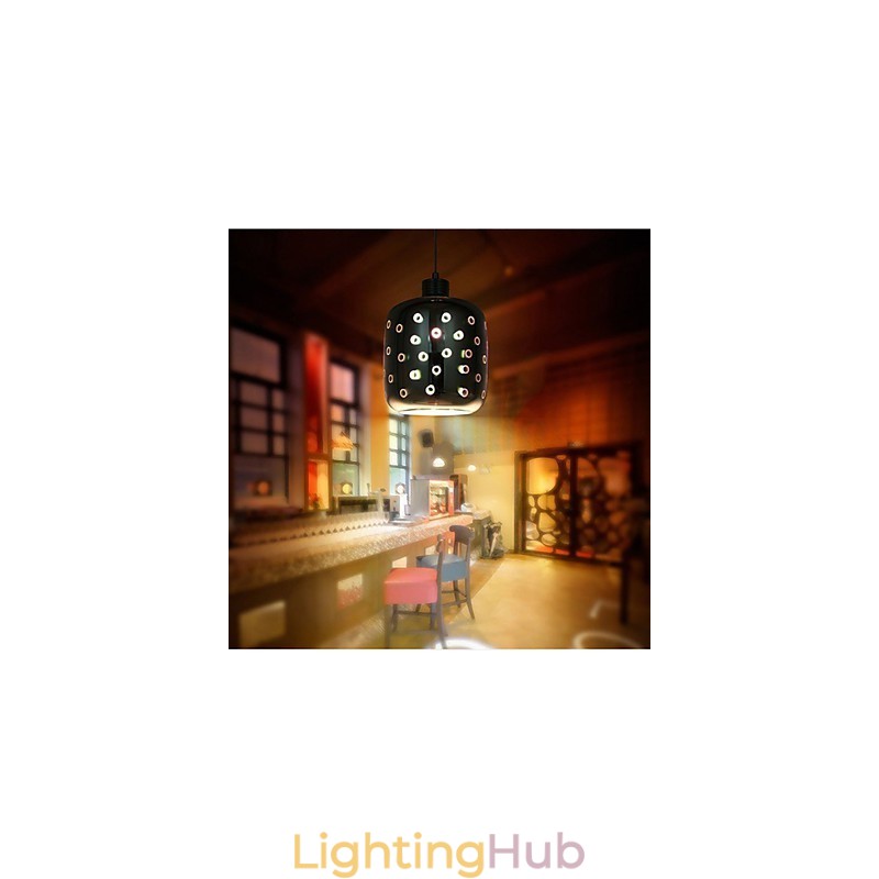 Simple table 3D Glass Creative Pendant