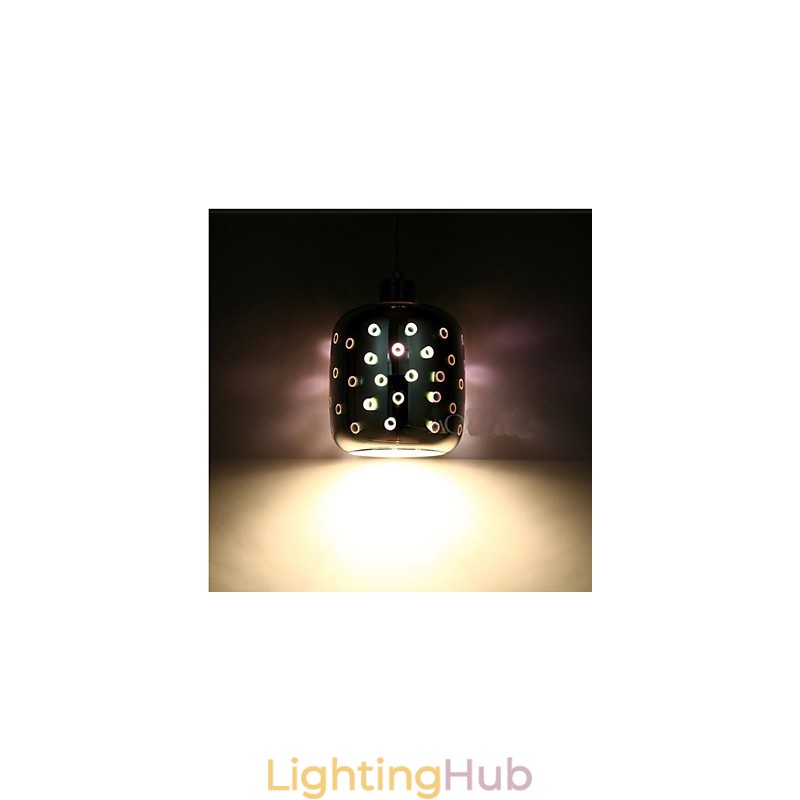 Simple table 3D Glass Creative Pendant
