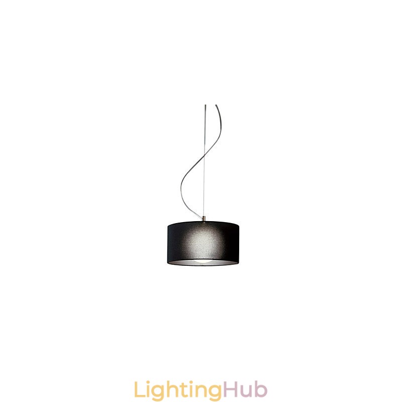 Pendent Light with Black Shade