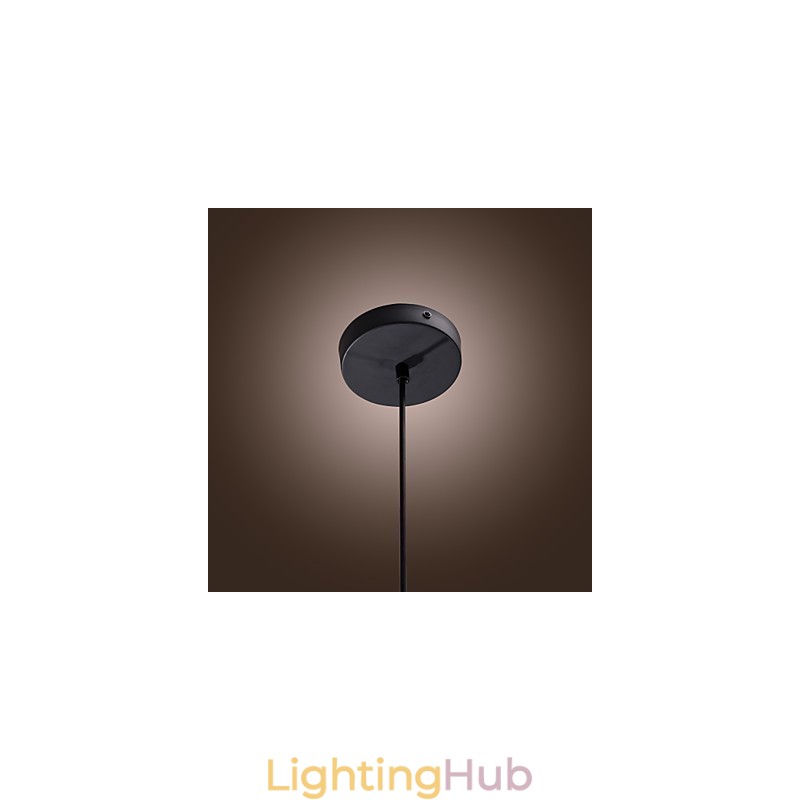 Modern Contemporary Lantern Crystal Mini Style Electroplated Pendant Light
