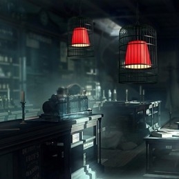 Chandelier Traditional Classic Retro Lantern Metal