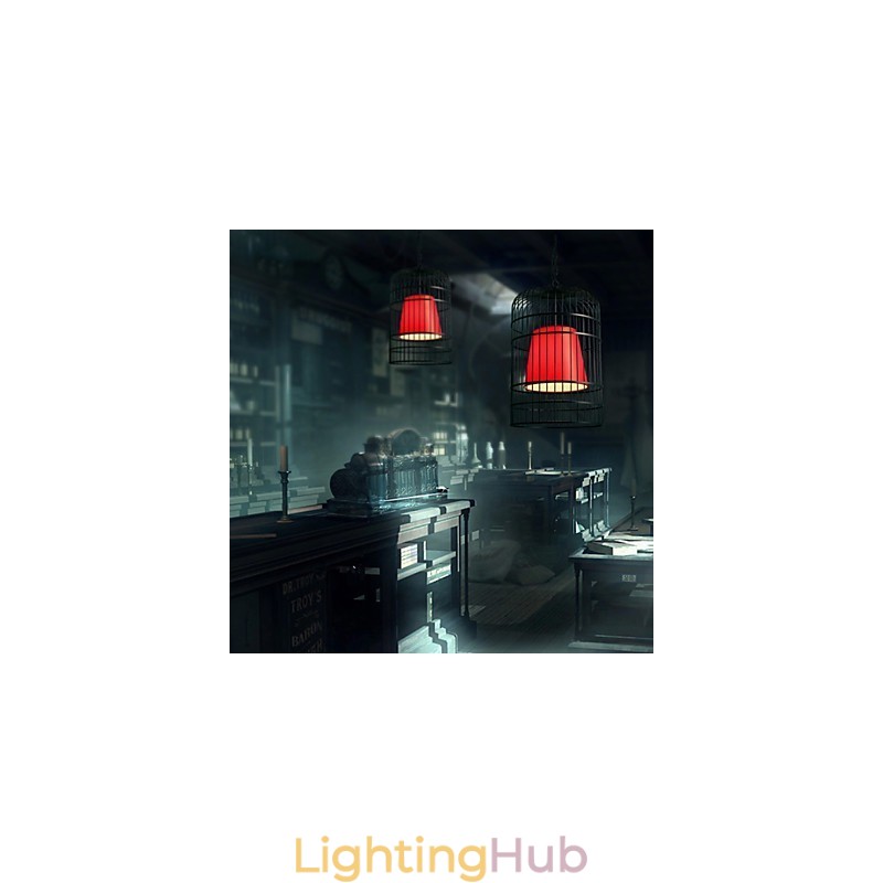 Chandelier Traditional Classic Retro Lantern Metal