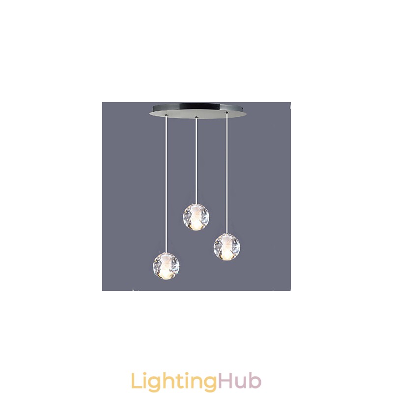 Crystal Glass Chandelier Hail 3B