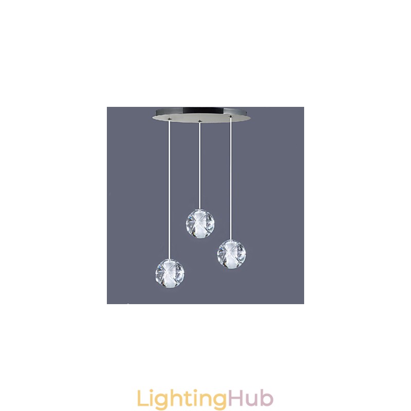 Crystal Glass Chandelier Hail 3B