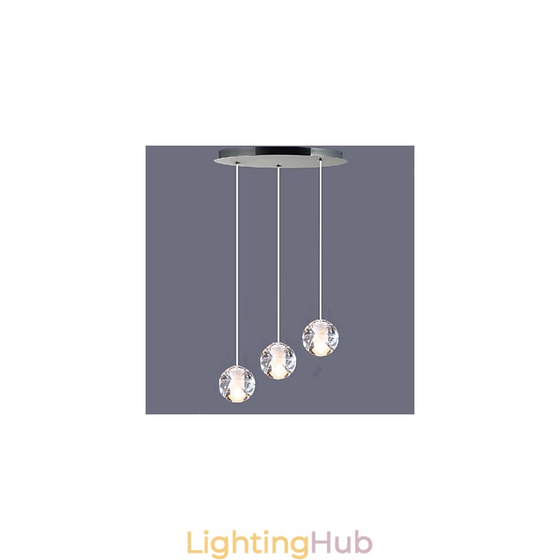 Crystal Glass Chandelier Hail 3B