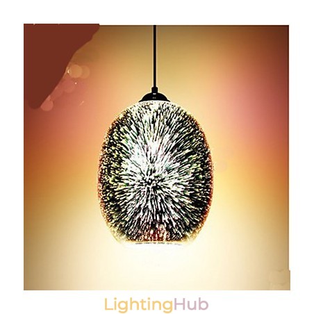 Simple table 3D Glass Creative Pendant Simple table 3D Glass Creative Pendant