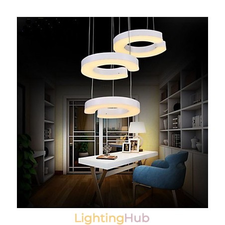 Three C Type Acrylic Chandelier Chandelier Three C Type Acrylic Chandelier Chandelier
