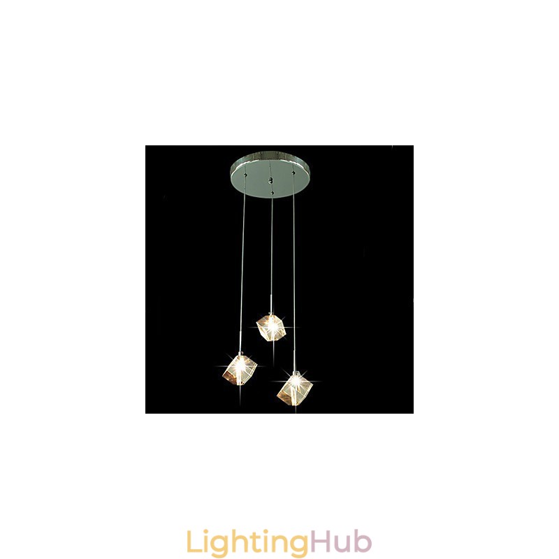 Fashion Crystal Lamp Three Head Crystal Pendant