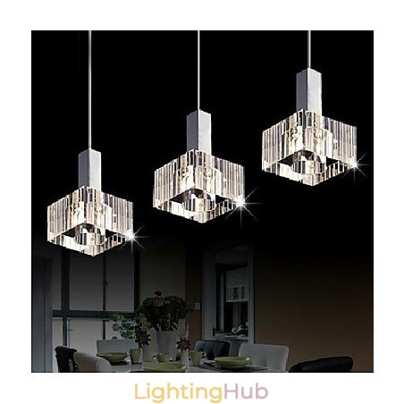 Crystal Pendant Iamp Three Crystal Pendant Iamp Three