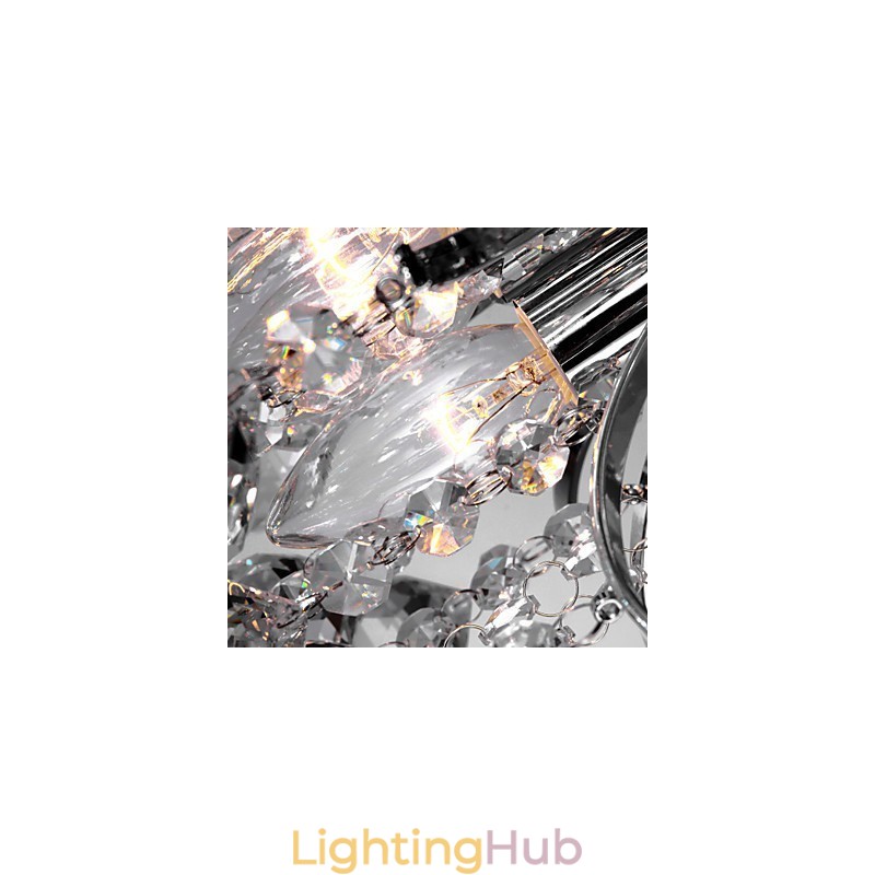 Chandelier Modern Crystal 3 Lights