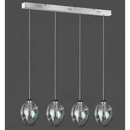 Modern Contemporary Traditional Classic Chrome Metal Pendant Light