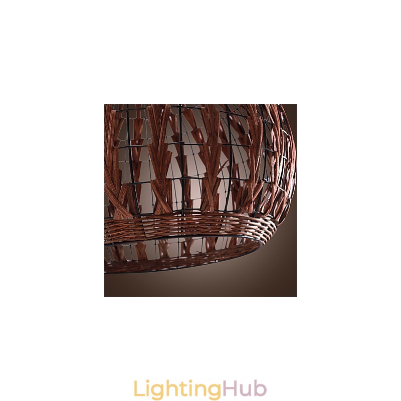 Lantern Country Mini Style Painting Pendant Light