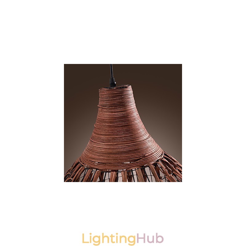 Lantern Country Mini Style Painting Pendant Light