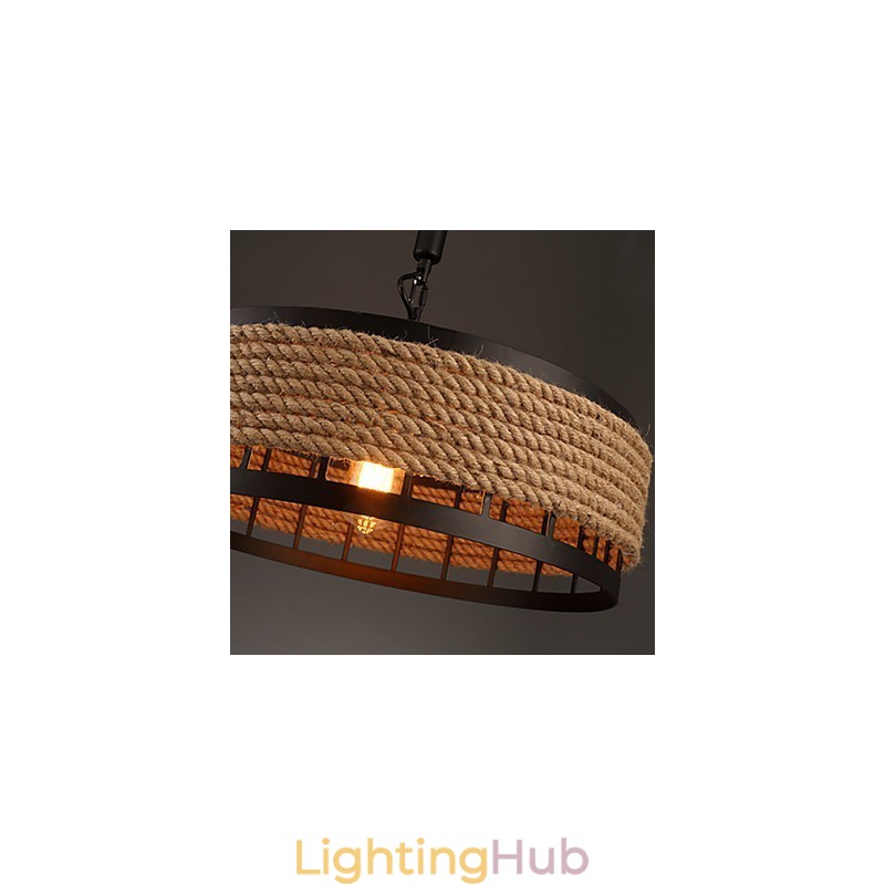 2 Light Country Designers Others Metal Chandelier Pendant Light