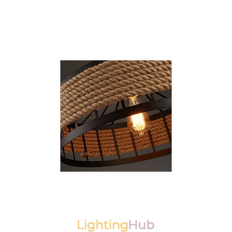 2 Light Country Designers Others Metal Chandelier Pendant Light