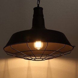 Northern Europe American Retro iron Chandelier Minimalist Wrought iron