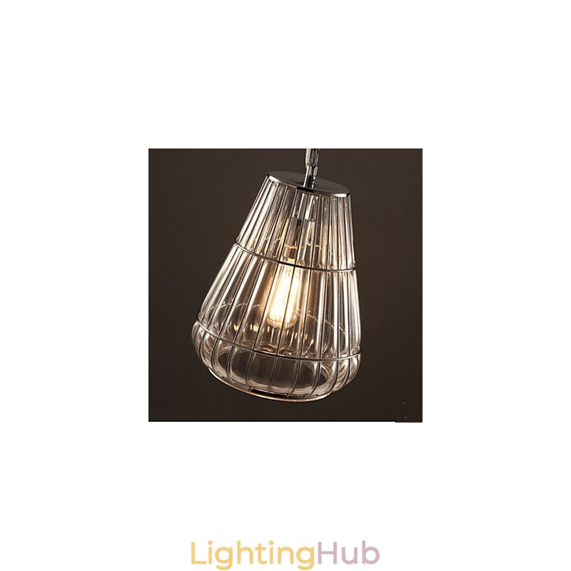 American Style Glass Pendant lamp Industrial Wind Cafe