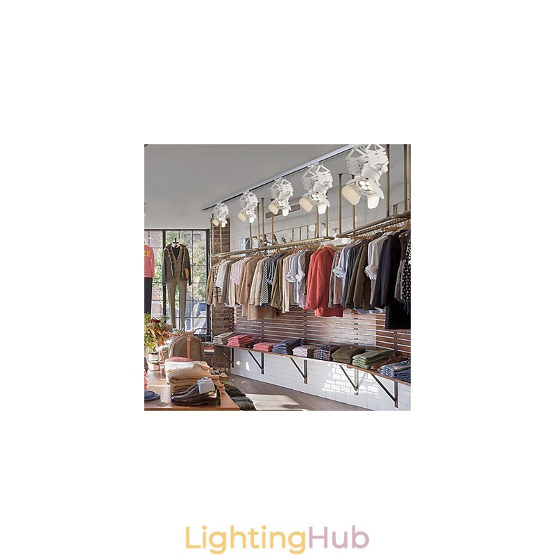 Retro Mini Style Painting Metal Pendant Light Garage