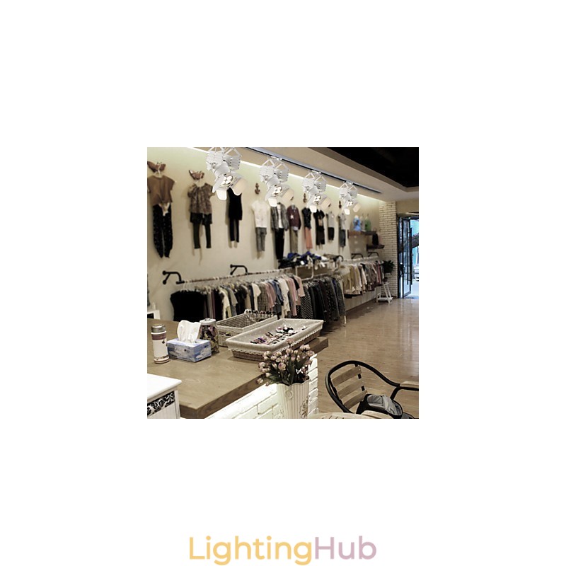 Retro Mini Style Painting Metal Pendant Light Garage
