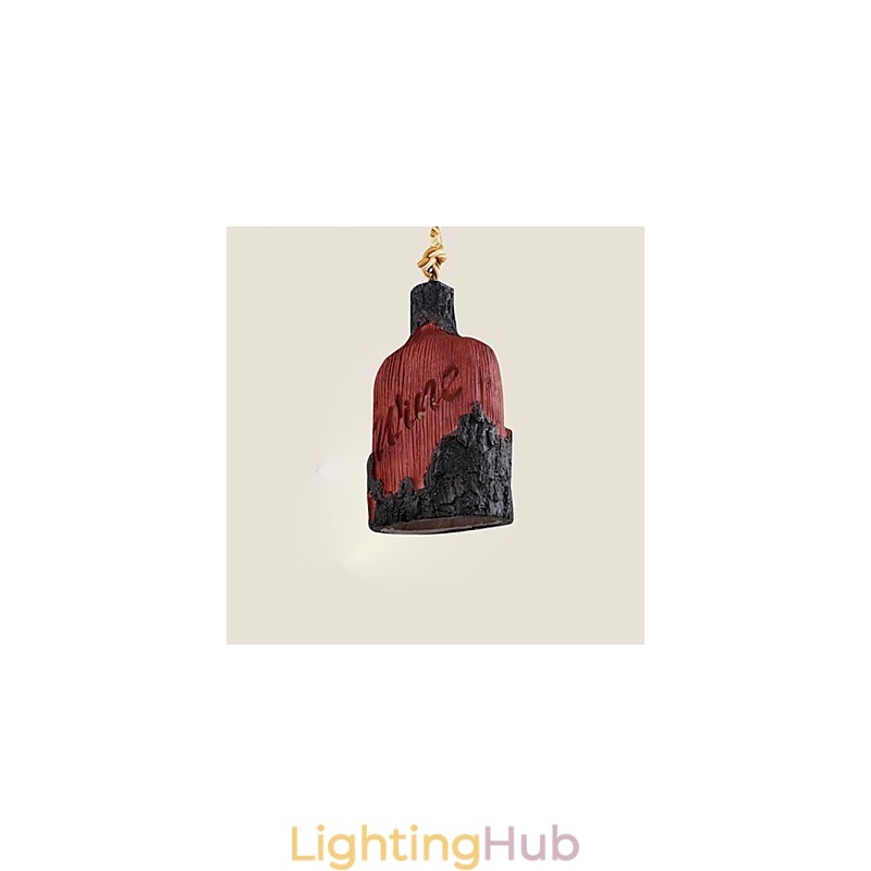 Single Head Small Chandelier Cafe American Country Internet Cafe