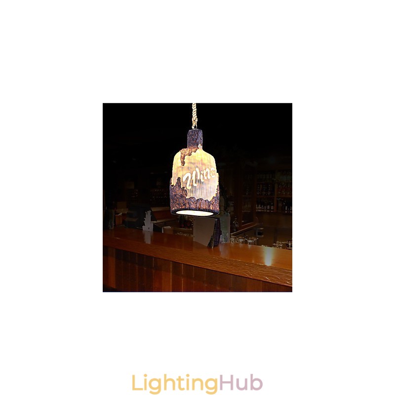 Single Head Small Chandelier Cafe American Country Internet Cafe