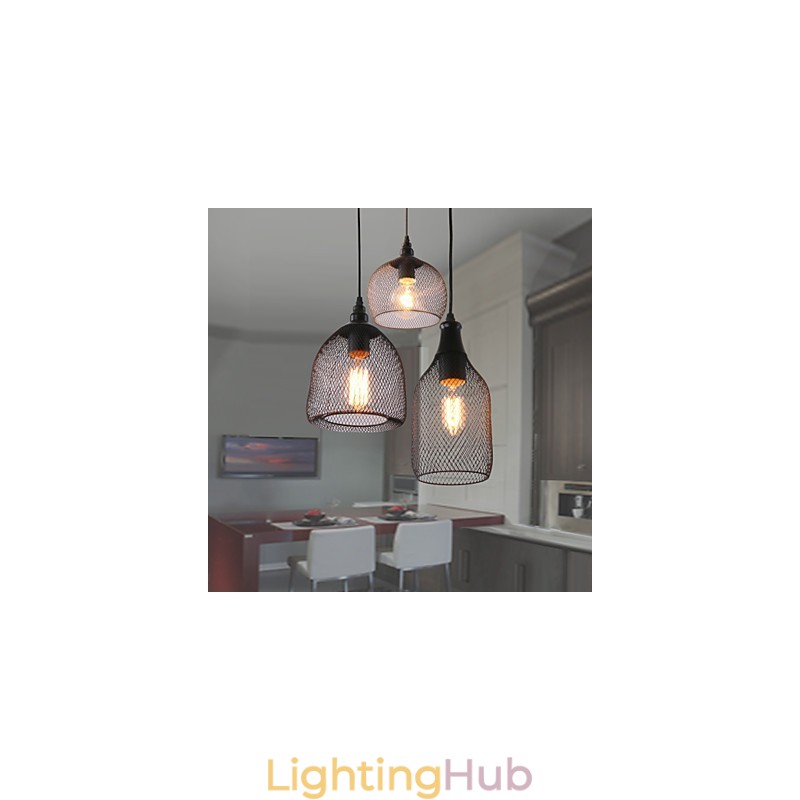 Pendant Lights Mini Style Rustic Lodge Retro Country Garage Metal