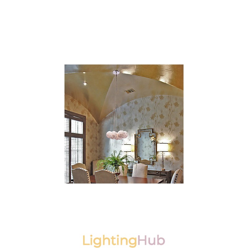 Comtemporary Aluminum Pendant Light with 7 Lights
