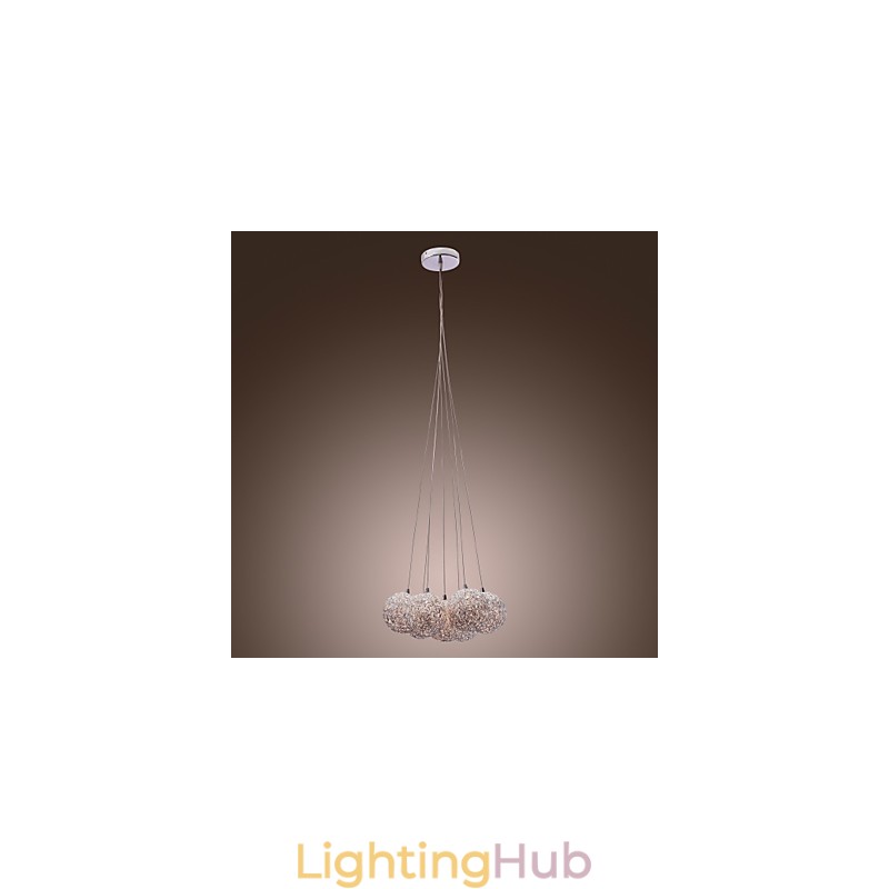 Comtemporary Aluminum Pendant Light with 7 Lights