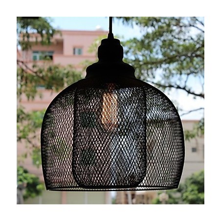 American Retro Birdcage Shape Iron Art Chandelier American Retro Birdcage Shape Iron Art Chandelier