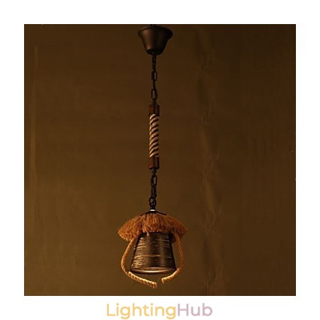American Country Retro Hemp Ceramic lamp American Country Retro Hemp Ceramic lamp