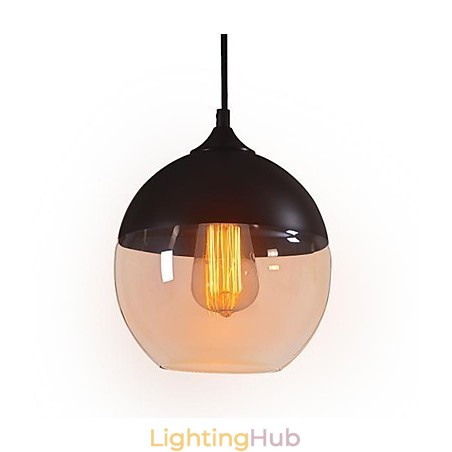 WestMenLights Modern Vintage Glass Ceiling Pendant Light 200mm Diameter WestMenLights Modern Vintage Glass Ceiling Pendant Light 200mm Diameter