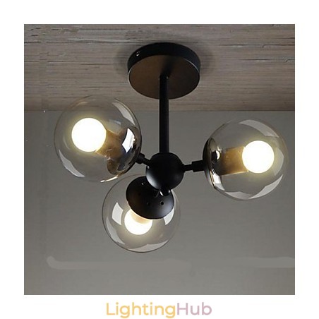 Glass Ball Iron Beanstalk Molecular Ceiling Lamps Glass Ball Iron Beanstalk Molecular Ceiling Lamps