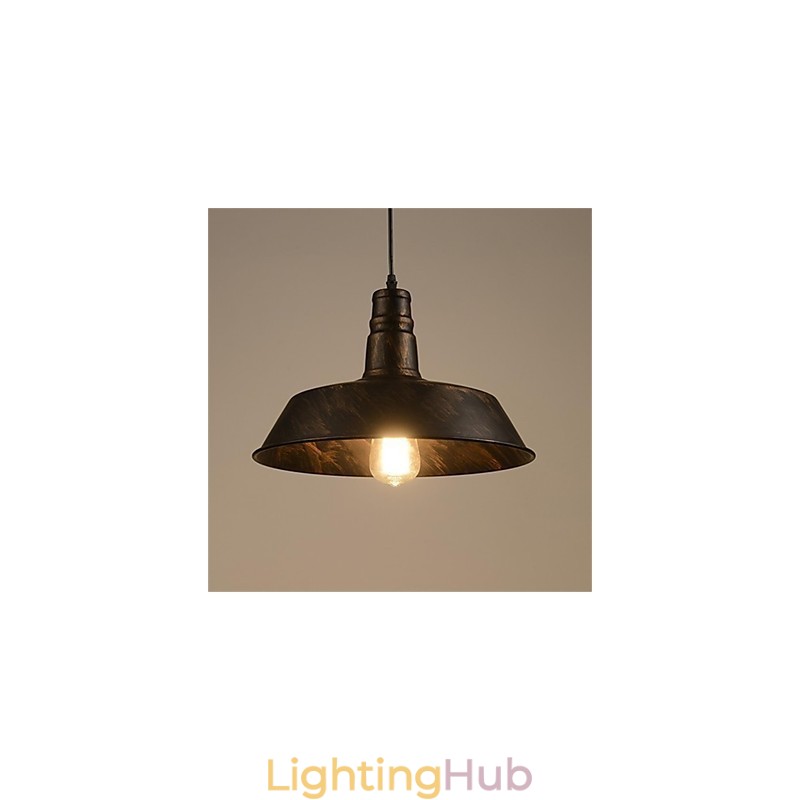 The Diameter of 360mm Minimalist Unique Cover Retro Chandelier