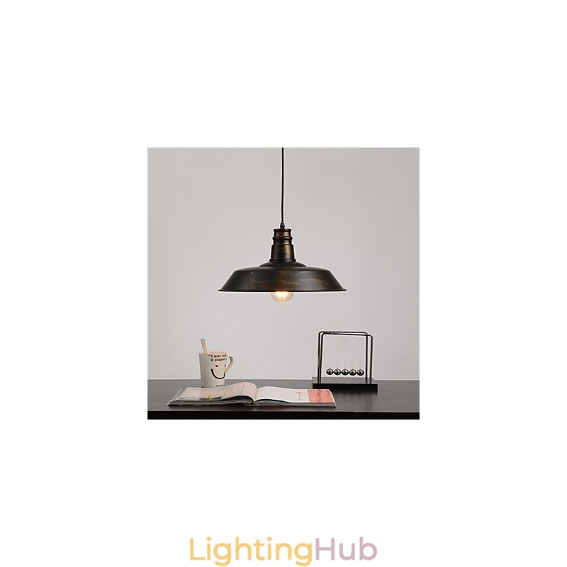 The Diameter of 360mm Minimalist Unique Cover Retro Chandelier