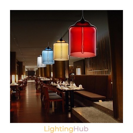 Retro Creative Single Head Glass Pendant Lamp Cafe In The Goldfish Bowl Retro Creative Single Head Glass Pendant Lamp Cafe In The Goldfish Bowl