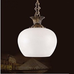 The Spanish Marble Copper Single Chandelier lighting