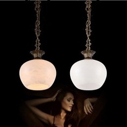 The Spanish Marble Copper Single Chandelier lighting