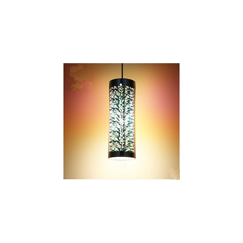Simple table 3D Glass Creative Pendant