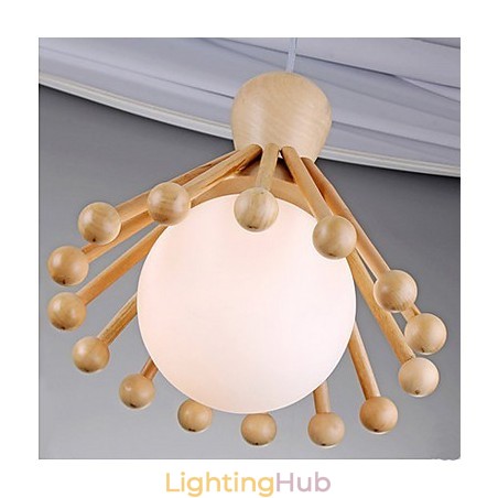 Garden Wooden Chandelier Simple Nordic Wood Chandelier Garden Wooden Chandelier Simple Nordic Wood Chandelier