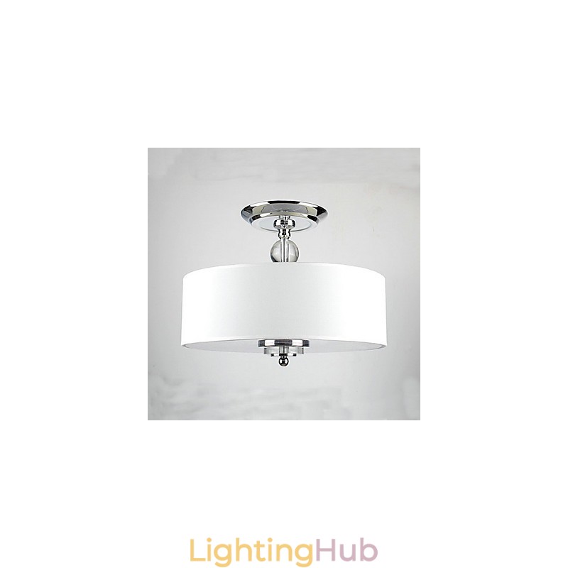 Modern Stylish 3 Light Pendant with Flannelette Shade